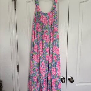 NWT Lilly Pulitzer Loro Midi Blue Peri Sunrise Bay Medium.